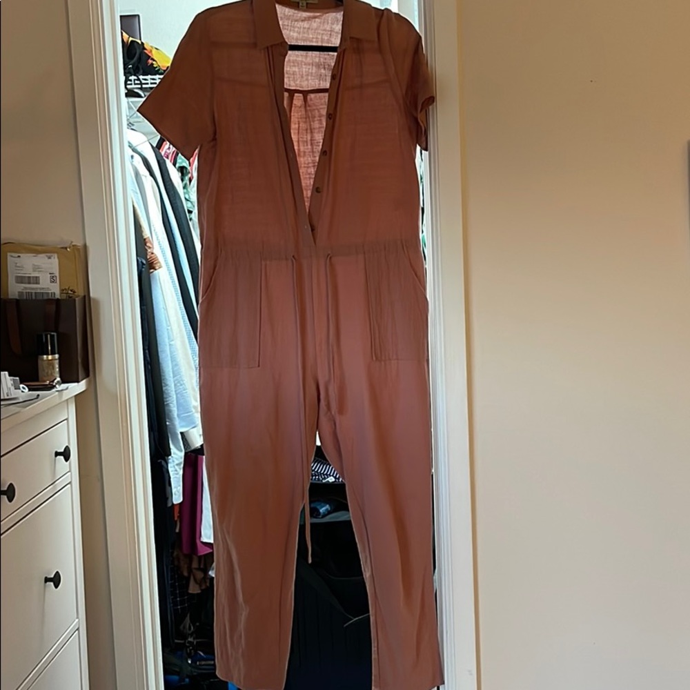 Pink jumpsuit